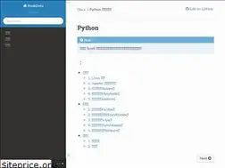 Sites similar to bookdata.readthedocs.io