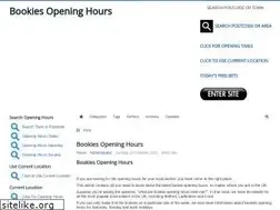 Sites similar to bookieshours.co.uk