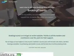 Sites similar to bookingcounts.com