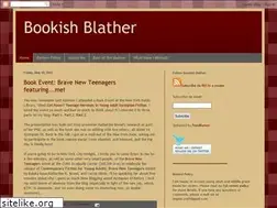 Sites similar to bookishblather.blogspot.com