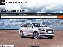 Sites similar to bookluxurycar.com