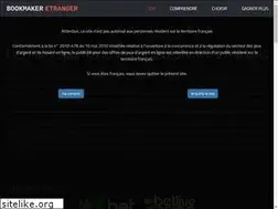 Sites similar to bookmakeretranger.com