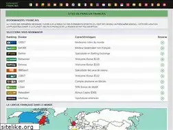 Sites similar to bookmakersfrancais.com