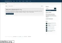 Sites similar to bookmark4you.win