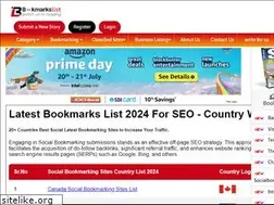 Sites similar to bookmarkslist.com