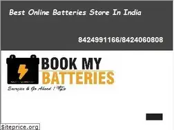 Sites similar to bookmybatteries.com