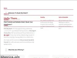 Sites similar to bookmymaid.co.in