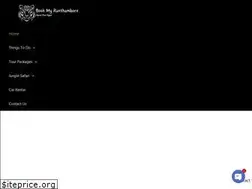 Sites similar to bookmyranthambore.com