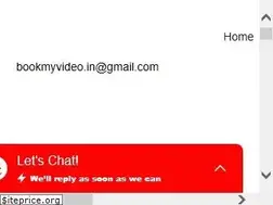 Sites similar to bookmyvideo.in