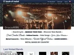 Sites similar to bookofmetal.com
