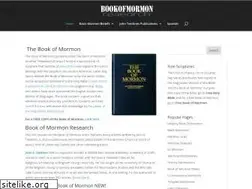 Sites similar to bookofmormonresearch.org