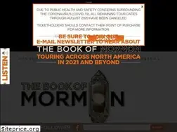 Sites similar to bookofmormonthemusical.com