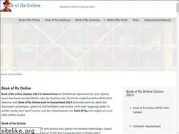Sites similar to bookofraonline.de