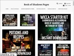 Sites similar to bookofshadowspages.com