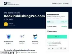 Sites similar to bookpublishingpro.com