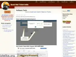 Sites similar to bookrailticket.com