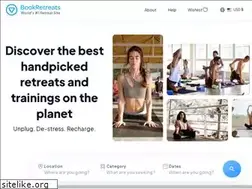Sites similar to bookretreats.com