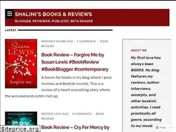 Sites similar to bookreviewsbyshalini.com
