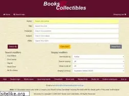 Sites similar to booksandcollectibles.com.au