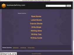 Sites similar to booksandwhimsy.com