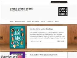 Sites similar to booksbooksbooks.ch
