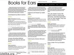 Sites similar to booksforears.com