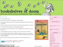 Sites similar to bookshelvesofdoom.blogs.com