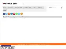 Sites similar to booksnbobs.com