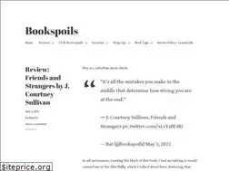 Sites similar to bookspoils.wordpress.com