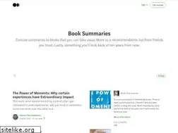 Sites similar to booksummaries.co