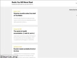 Sites similar to booksyouwillneverread.com