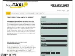 Sites similar to booktaxiantalya.com
