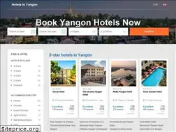 Sites similar to bookyangonhotels.com
