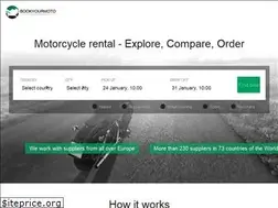 Sites similar to bookyourmoto.com
