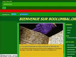 Sites similar to boolumbal.org