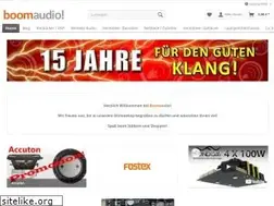 Sites similar to boomaudio.de