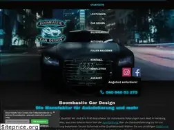 Sites similar to boombastic-cardesign.de