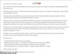 Sites similar to boombroadband.com.au