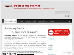 Sites similar to boomerangeventos.es