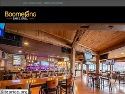 Sites similar to boomeranggrill.com