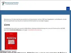 Sites similar to boomerangpassion.com