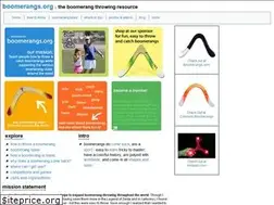 Sites similar to boomerangs.org
