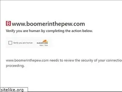 Sites similar to boomerinthepew.com