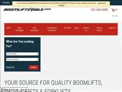 Sites similar to boomlifts4sale.com