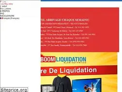Sites similar to boomliquidation.ca