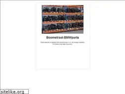 Sites similar to boomstraat-bmwparts.nl