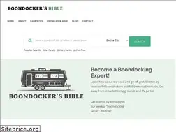 Sites similar to boondockersbible.com