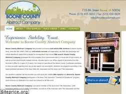 Sites similar to boonecoabstract.com