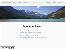 Sites similar to boonedocks.net