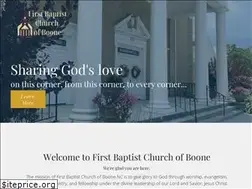 Sites similar to boonefirstbaptist.org